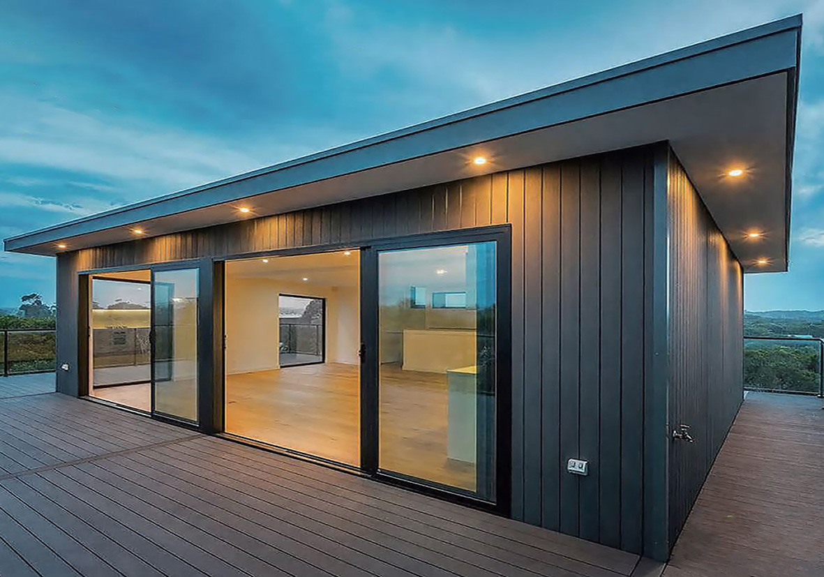 Bardage lame composite